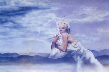 Marilyn in dreams (oil)